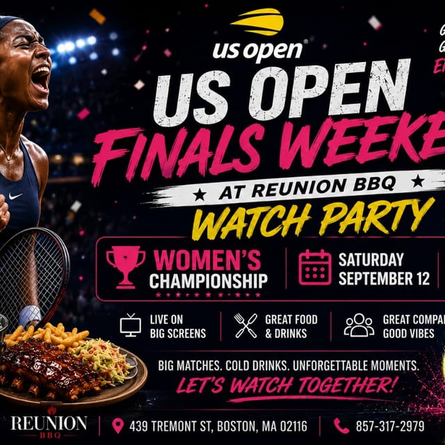 Open Women’s Final Watch Party | BBQ, Cocktails & Tennis