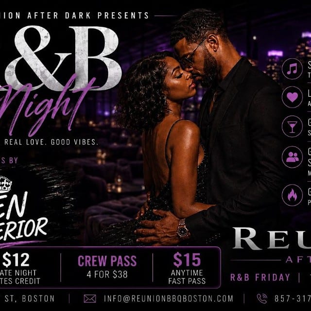 R&B Friday @ Reunion After Dark (21+) July EDITION