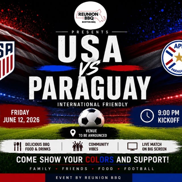 USA vs Paraguay – Kickoff Watch Party at Reunion BBQ