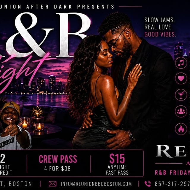 R&B Friday @ Reunion After Dark (21+) July EDITION