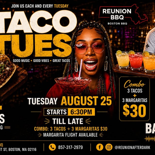 Taco Tuesday with DJ Ballack | $4 Tacos + Margaritas