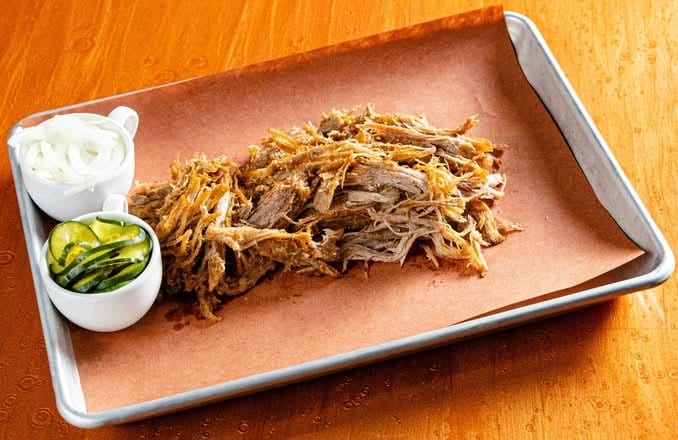 Boston Butt-Pulled Pork (lunch).